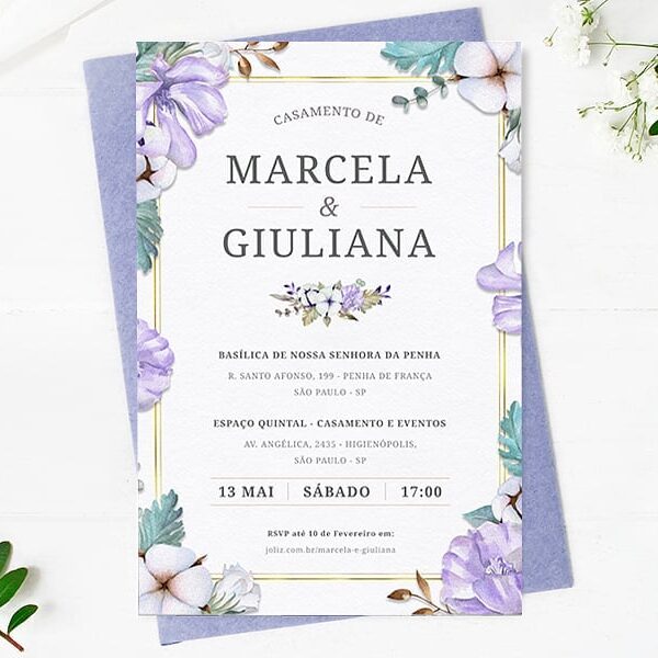 convite personalizado